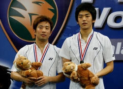 Lee Yong Dae and Jung Jae Sung