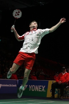 Peter Gade jump smash!