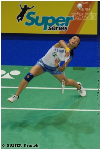 Pi Hongyan at the Super Series Paris