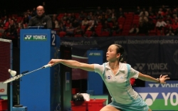 Picture of Pi Hongyan in action
